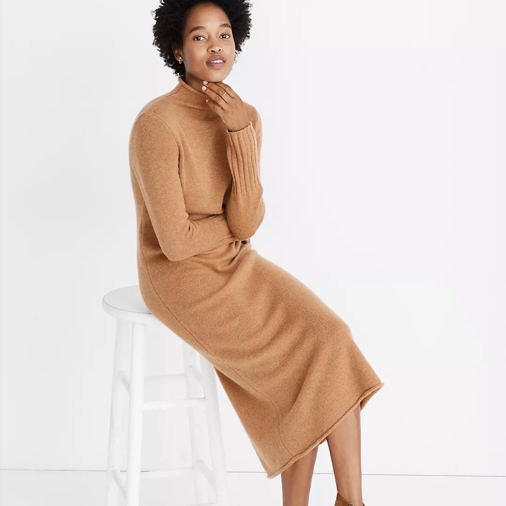 100% Cashmere sweater dress by Madewell